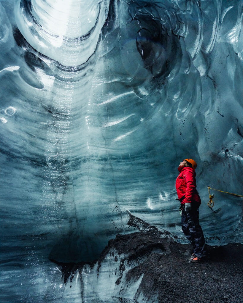 Ice Cave and south coast tour in iceland