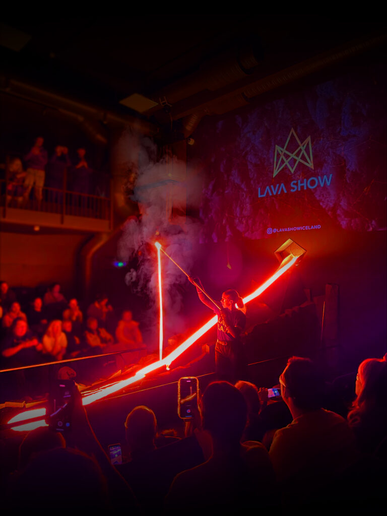 Lava show reykjavik iceland