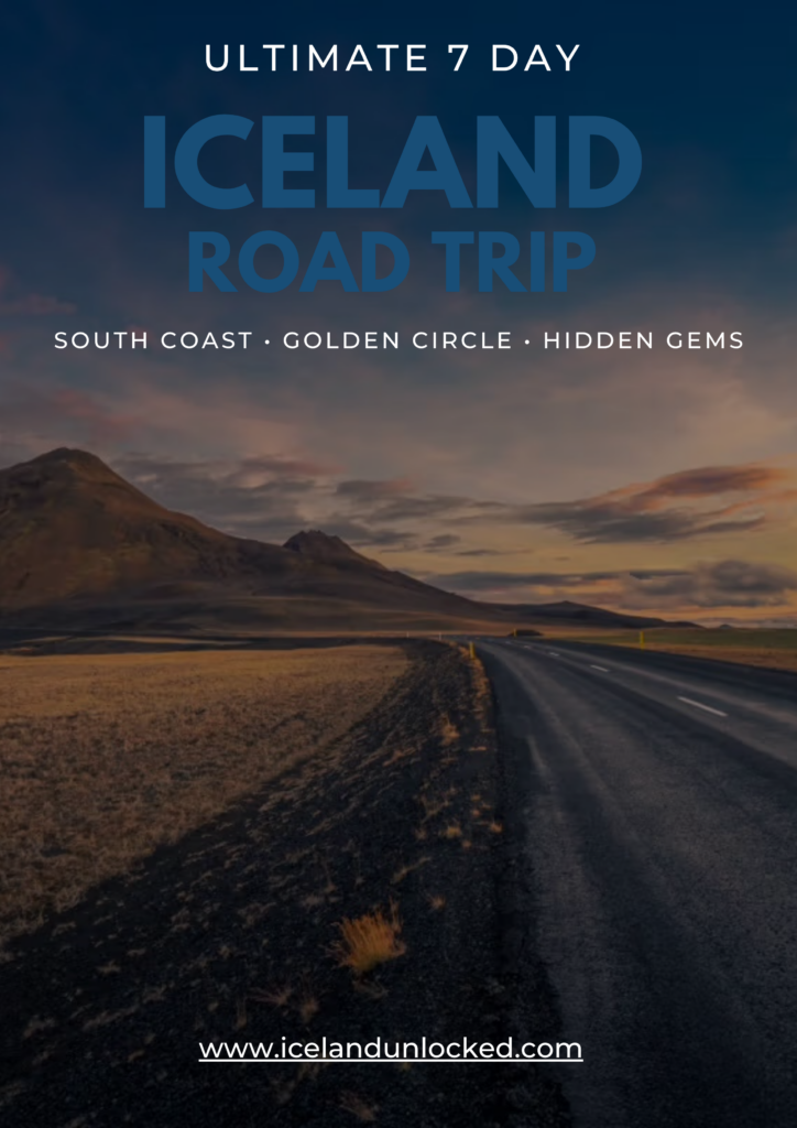 Ultimate 7 Day Iceland Road Trip Itinerary Plan your Iceland adventure with this detailed 7 day self drive itinerary, designed to help you explore some of the country’s most rewarding regions at a practical pace. This guide includes a complete day by day route covering the Golden Circle, South Coast, glacier lagoon region, West Iceland, and Snæfellsnes Peninsula, along with suggested stops, travel tips, and optional detours along the way. Perfect for first time visitors who want a well structured road trip without spending hours planning every detail. What’s included 11 page downloadable PDF Day by day itinerary Suggested stops and highlights Route overview map Travel tips for each day Extra stop suggestions Final planning resources Best for First time visitors to Iceland Self drive travelers Spring, summer, and early autumn trips