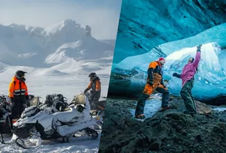 SNOWMOBILE & NEPTUNE ICE CAVE TOUR ON LANGJÖKULL GLACIER