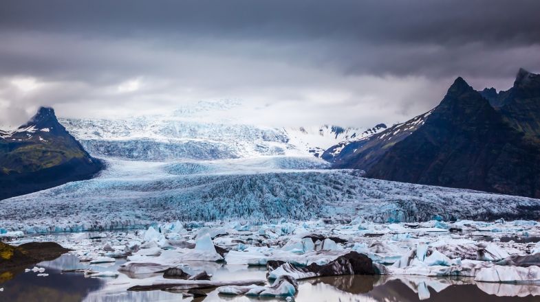 glacier in iceland